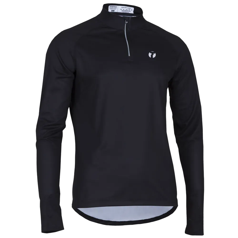 Run Zip Long Sleeve Shirt in a Trimtex sample design